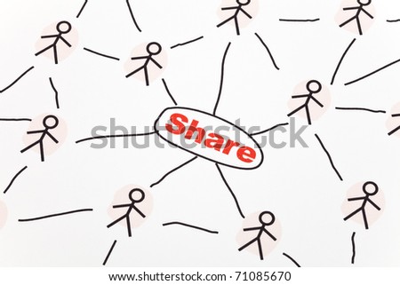 People Sketching Network, concept of Information sharing