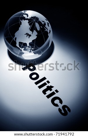 globe, concept of global politics