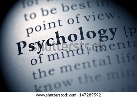 Fake Dictionary, Dictionary definition of the word Psychology.