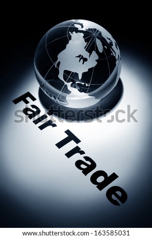 globe, concept of Fair Trade