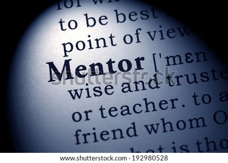 Fake Dictionary, Dictionary definition of the word mentor.