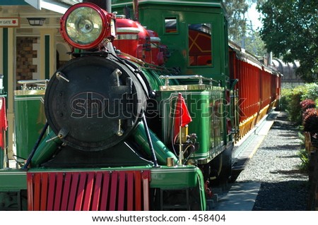 Old Locomotive Railroad Engine