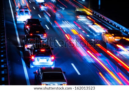 Night traffic Night traffic