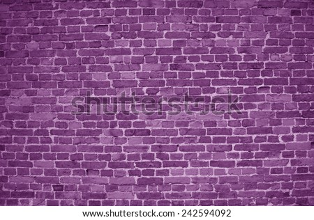 Purple  brick wall (background, wallpaper, bricks)