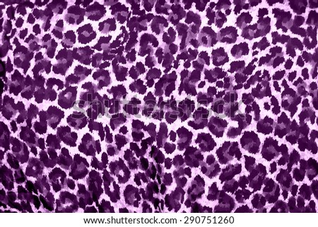 Beautiful purple / pink leopard animal print background / wallpaper (safari wildlife)