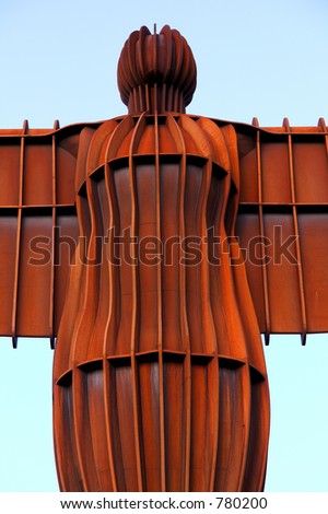 The Angel of the North at Gateshead North UK