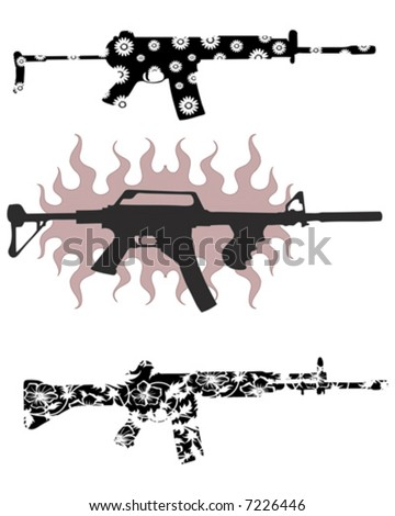 Decorative Guns