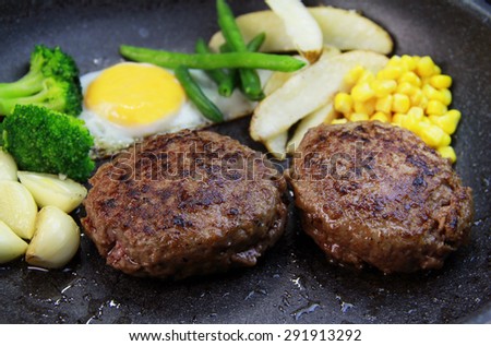 Hamburger steak