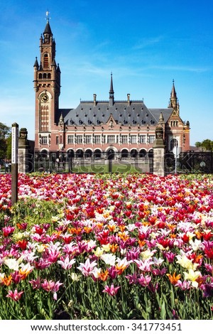 Peace Palace, Seat of the International Court of Justice at The