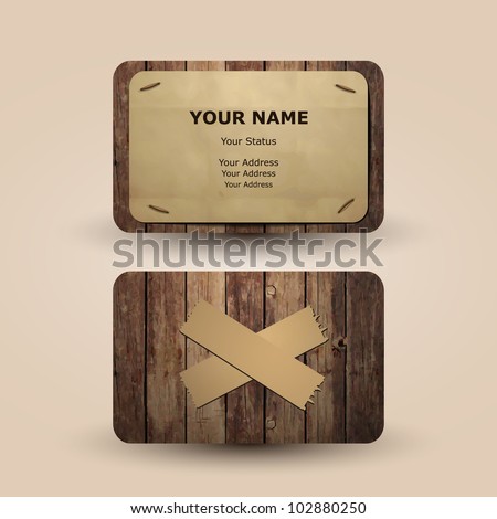 Vector Business Cards on Stock Vector   Business Card Design