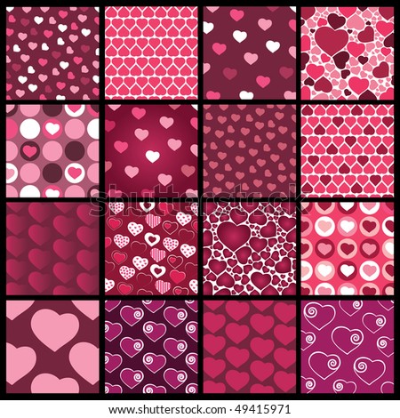 abstract wallpaper hearts