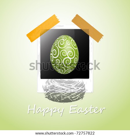 happy easter cards print. happy easter cards. vector