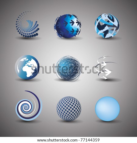 Logo Design Globe on Globe Designs