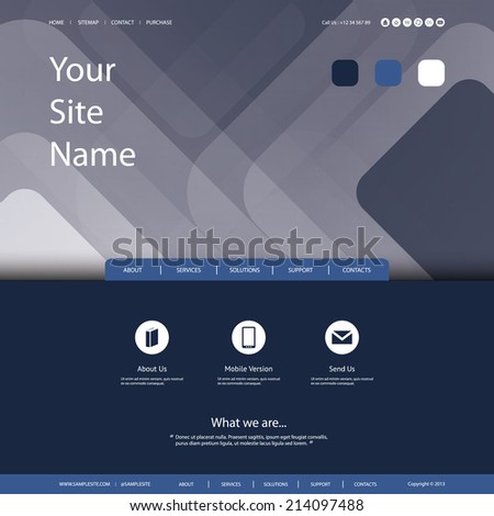Website Template for Your Business Website Template for Your Business