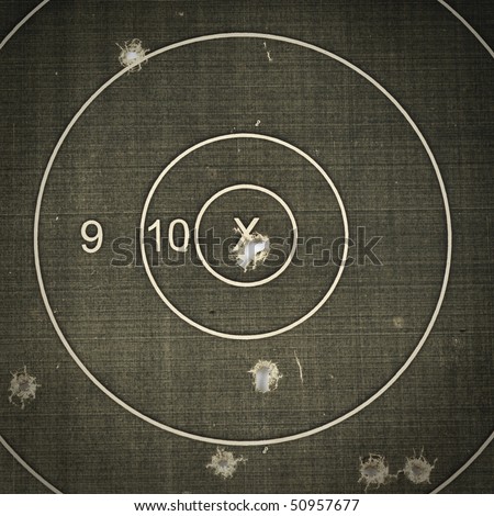 target practice bullseye. stock photo : Target with the