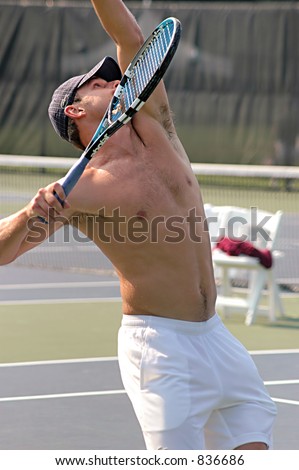 andy roddick shirtless. stock photo : Andy Roddick