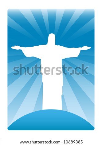 Shining image of Jesus Christ