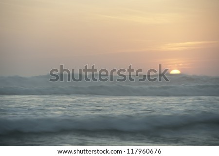 Sunset in San Jose Costa Rica