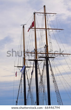 ship sail detail
