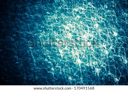 Blue laser background