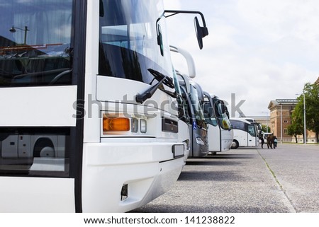 Buses Parking