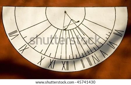 Sundial, a device that measures time by the position of the Sun
