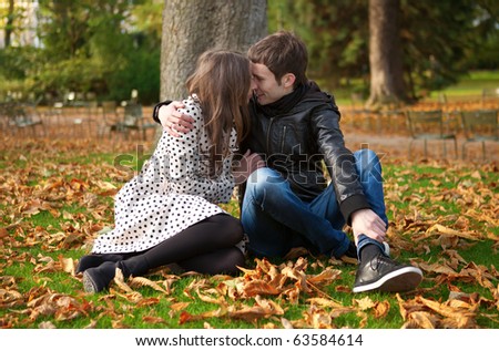 couple at park