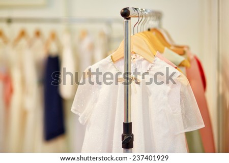 Collection of beautiful children dresses for little bridesmaids