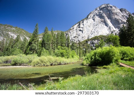 Kings Canyon National Park in Spring, California