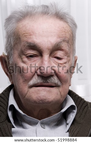 Portrait of old man