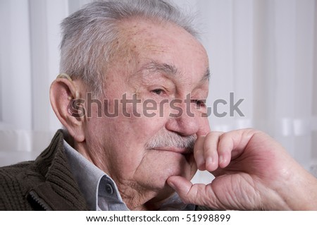Portrait of old man