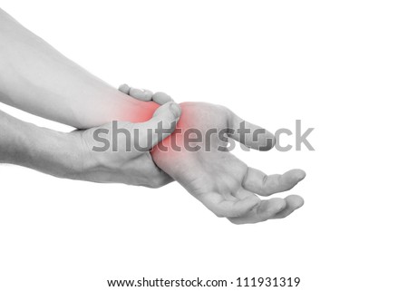 in red hand disease