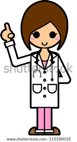 Illustration Woman Doctor - 110180018 : Shutterstock