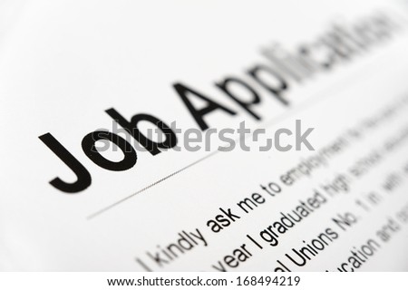 Job Application close