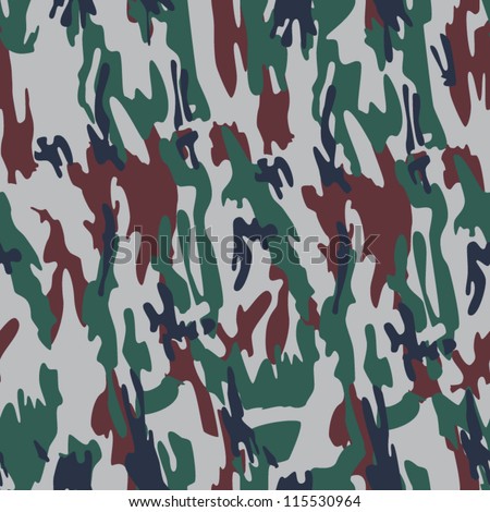 Dark Green Camouflage