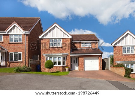 English detached houses