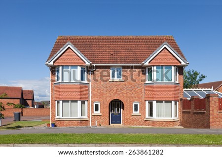 Traditional english detached house