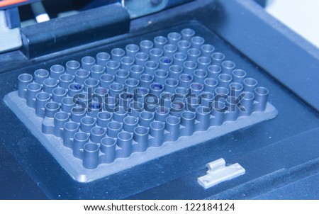 The polymerase chain reaction (PCR) machine is a basic instrument in molecule biology.And this is the part of the machine