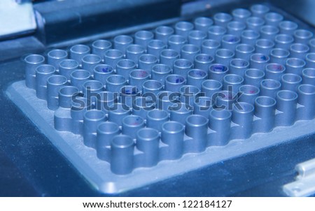 The polymerase chain reaction (PCR) machine is a basic instrument in molecule biology.And this is the part of the machine