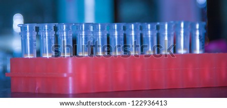 taking the sample for the DNA extracting, which show the first step