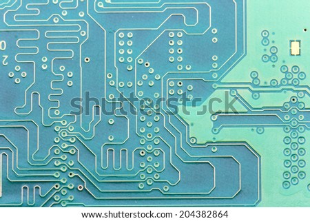 Circuit board, electric circuit