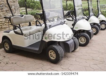 Transport vehicles, golf club, sport and entertainment