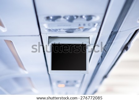 Airplane Display Screen