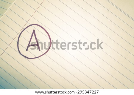 grade a on line paper background vintage style