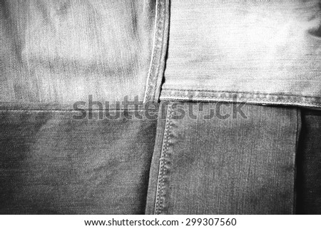 jean texture background black and white tone color style