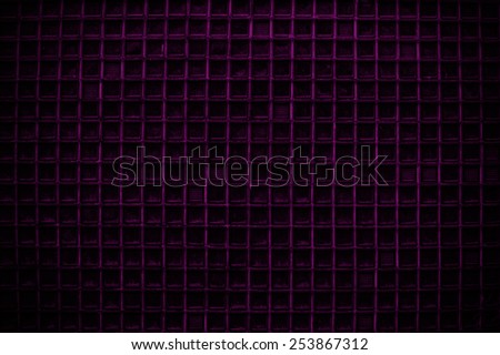Purple Screen door detail pattern background or texture