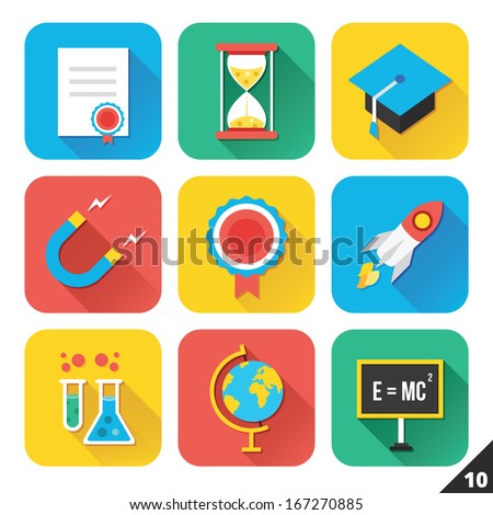 Vector Icons for Web and Mobile Applications Set 10 Vector Icons for Web and Mobile Applications Set 10