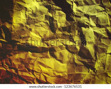 Old Wrinkled Paper Texture Great As A Background Or For Web