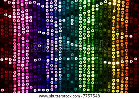 Abstract background with metal shiny color round