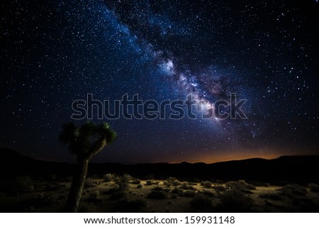 Death Valley Under The Milky Way